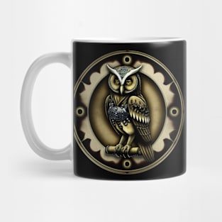 Steampunk Owl Mug